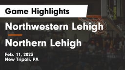 Northwestern Lehigh  vs Northern Lehigh  Game Highlights - Feb. 11, 2023
