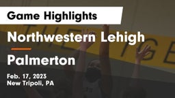 Northwestern Lehigh  vs Palmerton  Game Highlights - Feb. 17, 2023