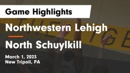 Northwestern Lehigh  vs North Schuylkill  Game Highlights - March 1, 2023
