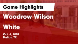 Woodrow Wilson  vs White  Game Highlights - Oct. 6, 2020