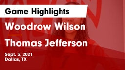 Woodrow Wilson  vs Thomas Jefferson  Game Highlights - Sept. 3, 2021