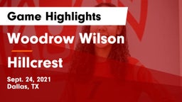 Woodrow Wilson  vs Hillcrest  Game Highlights - Sept. 24, 2021