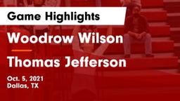 Woodrow Wilson  vs Thomas Jefferson  Game Highlights - Oct. 5, 2021