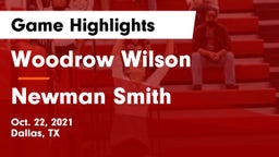 Woodrow Wilson  vs Newman Smith  Game Highlights - Oct. 22, 2021