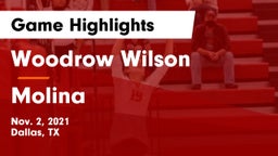 Woodrow Wilson  vs Molina  Game Highlights - Nov. 2, 2021