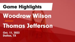 Woodrow Wilson  vs Thomas Jefferson  Game Highlights - Oct. 11, 2022