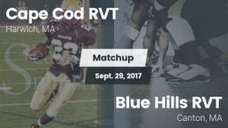 Matchup: Cape Cod RVT High vs. Blue Hills RVT  2017