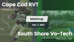 Matchup: Cape Cod RVT High vs. South Shore Vo-Tech  2017