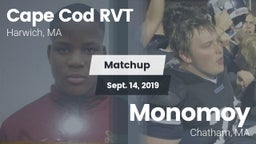 Matchup: Cape Cod RVT High vs. Monomoy  2019