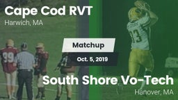 Matchup: Cape Cod RVT High vs. South Shore Vo-Tech  2019
