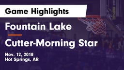 Fountain Lake  vs Cutter-Morning Star  Game Highlights - Nov. 12, 2018
