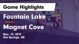 Fountain Lake  vs Magnet Cove  Game Highlights - Nov. 19, 2019