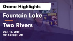 Fountain Lake  vs Two Rivers  Game Highlights - Dec. 16, 2019