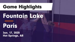 Fountain Lake  vs Paris  Game Highlights - Jan. 17, 2020