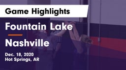Fountain Lake  vs Nashville  Game Highlights - Dec. 18, 2020