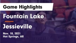 Fountain Lake  vs Jessieville  Game Highlights - Nov. 18, 2021
