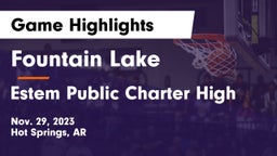 Fountain Lake  vs Estem Public Charter High Game Highlights - Nov. 29, 2023