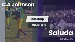 Matchup: C.A Johnson High vs. Saluda  2016