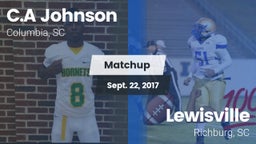 Matchup: C.A Johnson High vs. Lewisville  2017