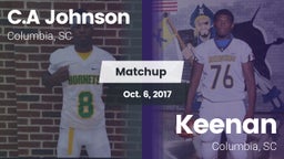 Matchup: C.A Johnson High vs. Keenan  2017