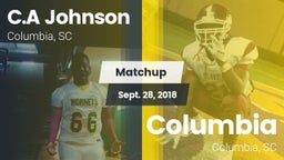 Matchup: C.A Johnson High vs. Columbia  2018