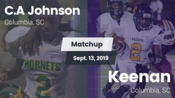 Matchup: C.A Johnson High vs. Keenan  2019