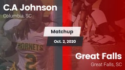 Matchup: C.A Johnson High vs. Great Falls  2020