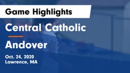 Central Catholic  vs Andover  Game Highlights - Oct. 24, 2020