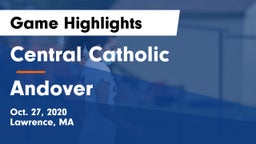 Central Catholic  vs Andover  Game Highlights - Oct. 27, 2020