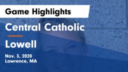 Central Catholic  vs Lowell  Game Highlights - Nov. 3, 2020