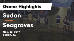 Sudan  vs Seagraves  Game Highlights - Nov. 12, 2019