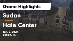 Sudan  vs Hale Center  Game Highlights - Jan. 7, 2020