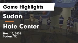 Sudan  vs Hale Center  Game Highlights - Nov. 10, 2020