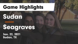 Sudan  vs Seagraves  Game Highlights - Jan. 22, 2021