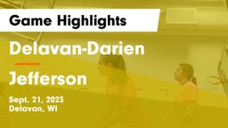 Delavan-Darien  vs Jefferson  Game Highlights - Sept. 21, 2023