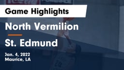 North Vermilion  vs St. Edmund  Game Highlights - Jan. 4, 2022