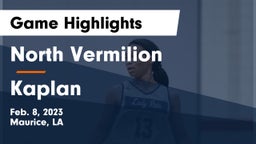 North Vermilion  vs Kaplan  Game Highlights - Feb. 8, 2023