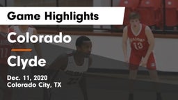 Colorado  vs Clyde  Game Highlights - Dec. 11, 2020