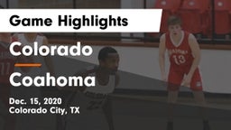 Colorado  vs Coahoma  Game Highlights - Dec. 15, 2020