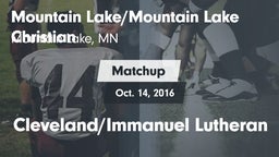 Matchup: Mountain vs. Cleveland/Immanuel Lutheran 2016