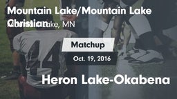 Matchup: Mountain vs. Heron Lake-Okabena 2016
