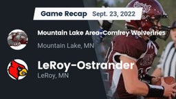 Recap: Mountain Lake Area-Comfrey Wolverines vs. LeRoy-Ostrander  2022