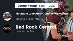 Recap: Mountain Lake Area-Comfrey Wolverines vs. Red Rock Central  2022