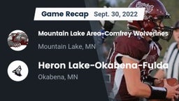 Recap: Mountain Lake Area-Comfrey Wolverines vs. Heron Lake-Okabena-Fulda 2022