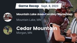 Recap: Mountain Lake Area-Comfrey Wolverines vs. Cedar Mountain 2023