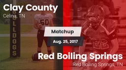 Matchup: Clay County vs. Red Boiling Springs  2017