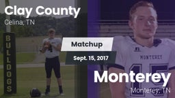 Matchup: Clay County vs. Monterey  2017