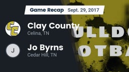 Recap: Clay County vs. Jo Byrns 2017