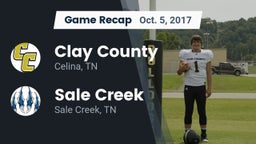 Recap: Clay County vs. Sale Creek  2017