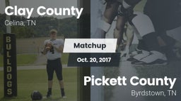 Matchup: Clay County vs. Pickett County  2017